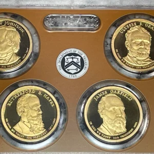 A collectible coin product available for purchase for any coin collector or numismatist
