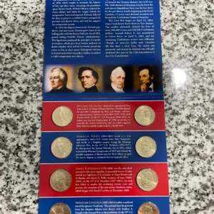 A collectible coin product available for purchase for any coin collector or numismatist