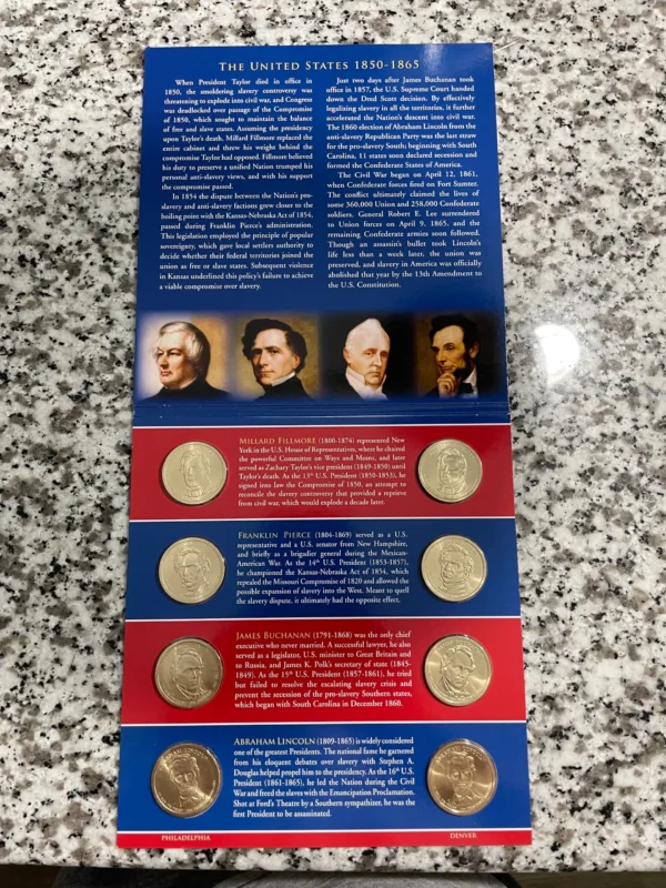 A collectible coin product available for purchase for any coin collector or numismatist