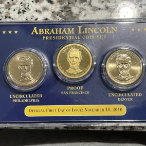 A collectible coin product available for purchase for any coin collector or numismatist