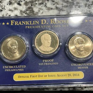 A collectible coin product available for purchase for any coin collector or numismatist
