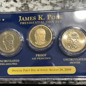 A collectible coin product available for purchase for any coin collector or numismatist