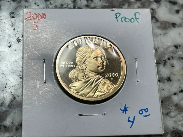 A collectible coin product available for purchase for any coin collector or numismatist