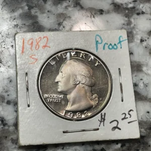 A collectible coin product available for purchase for any coin collector or numismatist