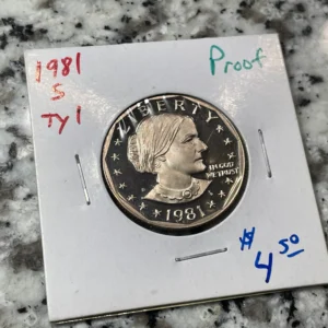 A collectible coin product available for purchase for any coin collector or numismatist