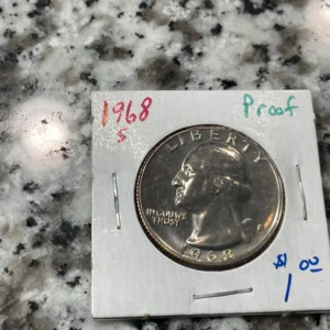 A collectible coin product available for purchase for any coin collector or numismatist