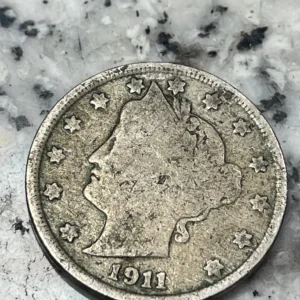1911 Liberty Head Nickel – PCGS Grade: VF-30 (Very Fine) – Classic U.S. Nickel Coin