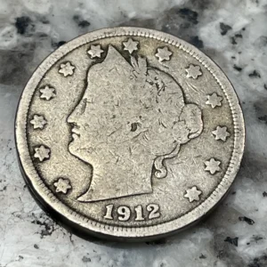 1912 Liberty Head Nickel – PCGS Grade: VF-30 (Very Fine) – Classic U.S. Nickel Coin