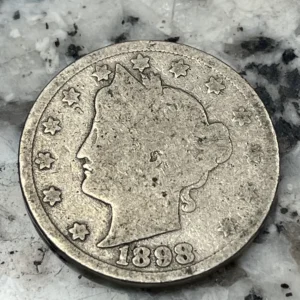 1898 Liberty Head Nickel – PCGS Grade: VF-30 (Very Fine) – Classic U.S. Nickel Coin