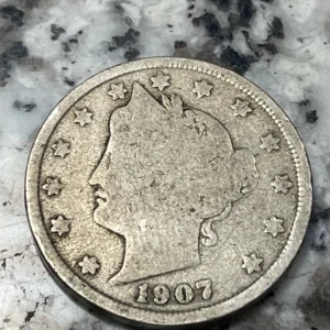 1907 Liberty Head Nickel – PCGS Grade: VF-30 Condition