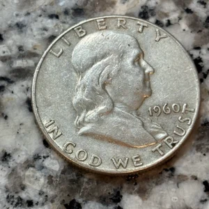 1960 MS-63 Franklin Half Dollar