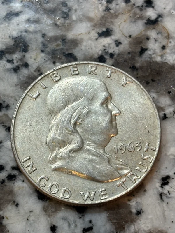 1963 MS-63 Franklin Half Dollar