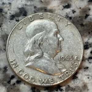 1963 MS-63 Franklin Half Dollar