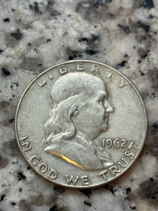 1962 MS-63 Franklin Half Dollar