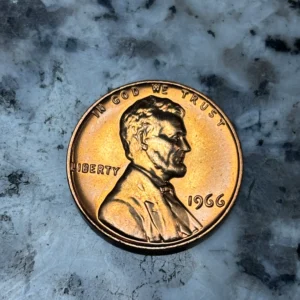 1966 MS-64 Lincoln Memorial Cent