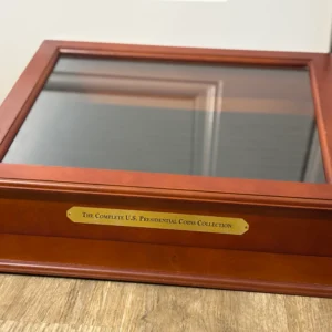Empty Collector’s Case for Complete U.S. Presidential Dollar Coin Collection – Display & Storage