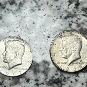 1965–1969 Assorted 40% Silver Half Dollars – Randomly Selected, No Special Requests