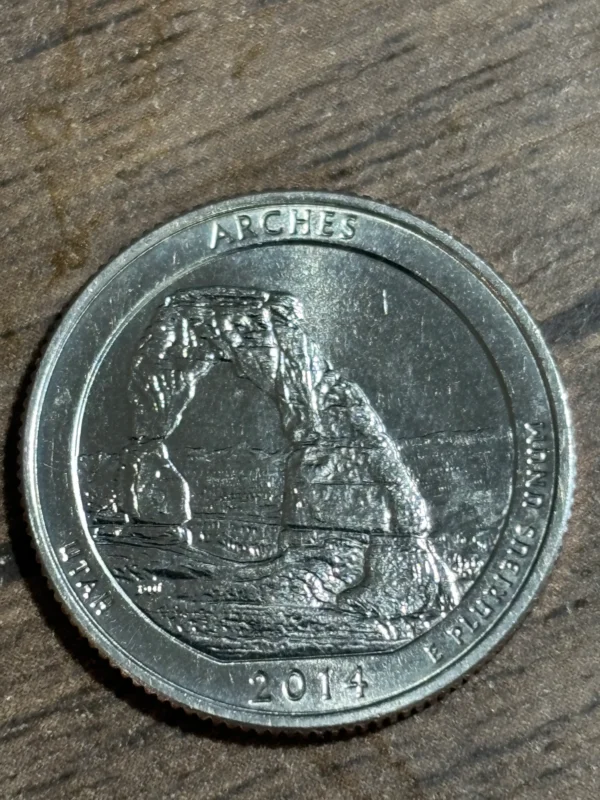 2014-S America The Beautiful Quarter - The Arches